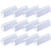 Lofaris 12 Pcs Adjustable Large Plastic Table Skirt Clips